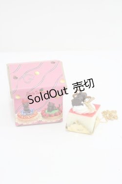 画像5: Emily Temple cute / chaton　berryケーキネックレス  ピンクＸブラウンＸゴールド I-26-03-08-002-ET-AC-SA-ZI