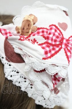 画像3: BABY,THE STARS SHINE BRIGHT / くみゃちゃんの Love Love Valentine柄カチューシャ  白 I-26-03-08-025-BA-AC-SA-ZI