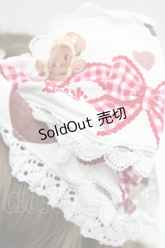 画像3: BABY,THE STARS SHINE BRIGHT / くみゃちゃんの Love Love Valentine柄カチューシャ  白 I-26-03-08-025-BA-AC-SA-ZI (3)