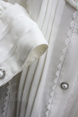 画像4: Hoshibako Works / ヒヤシンスの詩ブラウス  白 I-26-03-10-003-LO-BL-SA-ZI