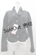 Eri Aino's collaboration / TT*AINツイルベロアジャケット L 中黒 I-26-03-10-032-PU-JA-SA-ZI