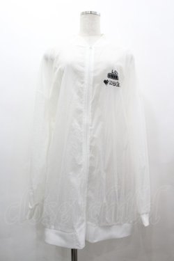 画像1: NOEMIE / ナイロンシアーブルゾン M 白 I-26-03-10-034-LO-CO-TE-ZI