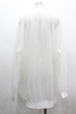 画像2: NOEMIE / ナイロンシアーブルゾン M 白 I-26-03-10-034-LO-CO-TE-ZI