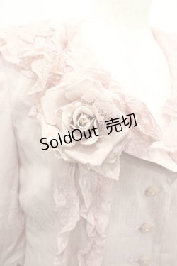 画像3: INGEBORG / レース襟ジャケット M ピンク I-26-03-10-037-LO-JA-SA-ZI