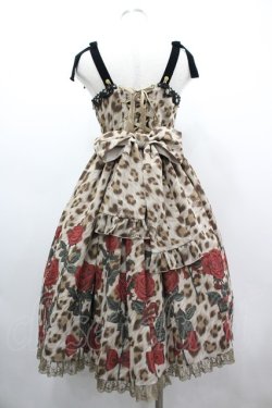 画像2: Angelic Pretty / Rebecca Leopardジャンパースカート  ブラウン I-26-03-10-039-AP-OP-SA-ZI