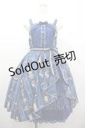 Angelic Pretty / Astroレジメンフリルジャンパースカート  青 I-26-03-10-040-AP-OP-SA-ZI