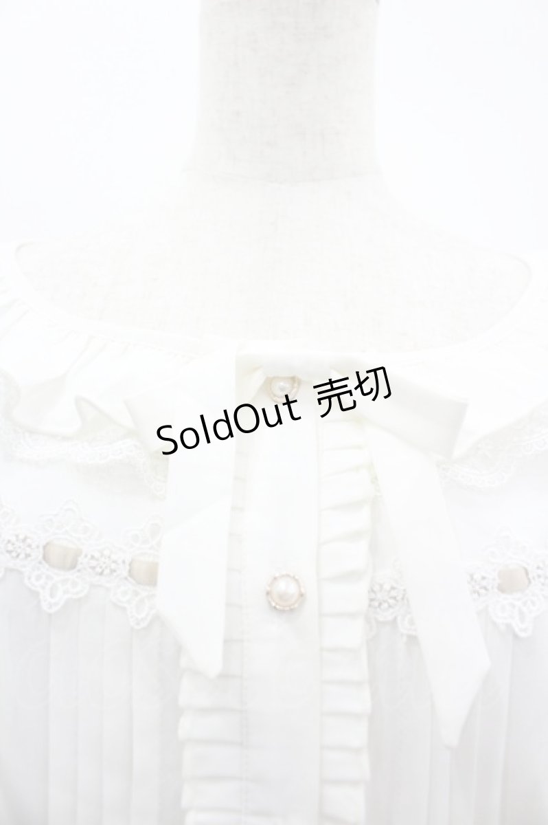 画像3: Hoshibako Works / ベル・エピヌ　ブラウス  白 I-26-03-10-004-LO-BL-SA-ZI (3)