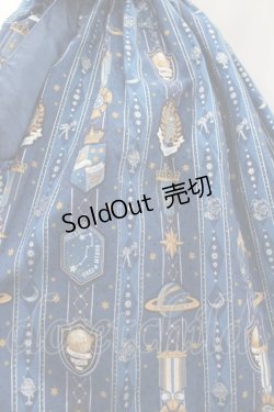 画像3: Angelic Pretty / Astroレジメンフリルジャンパースカート  青 I-26-03-10-040-AP-OP-SA-ZI