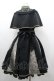 画像2: ALICE and the PIRATES / バステトケープ&ドレスセット  黒Ｘゴールド I-26-03-10-041-PA-OP-SA-ZI (2)