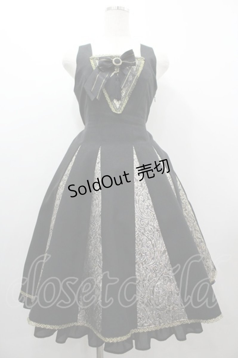 画像3: ALICE and the PIRATES / バステトケープ&ドレスセット  黒Ｘゴールド I-26-03-10-041-PA-OP-SA-ZI (3)