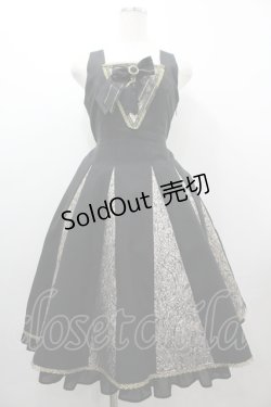 画像3: ALICE and the PIRATES / バステトケープ&ドレスセット  黒Ｘゴールド I-26-03-10-041-PA-OP-SA-ZI