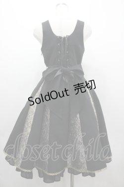 画像4: ALICE and the PIRATES / バステトケープ&ドレスセット  黒Ｘゴールド I-26-03-10-041-PA-OP-SA-ZI