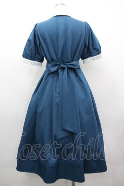 画像2: Amavel / Classical Rose Heartワンピース  青ｘ白 I-26-03-10-043-CA-OP-SA-ZI