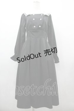 画像1: m petit by misako / サンリオキャラクターズコラボ クロミセーラーワンピース M 黒 I-26-03-10-049-LO-OP-SA-ZI