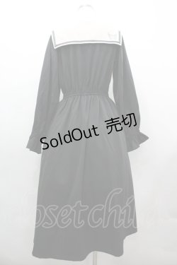 画像2: m petit by misako / サンリオキャラクターズコラボ クロミセーラーワンピース M 黒 I-26-03-10-049-LO-OP-SA-ZI