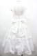 画像2: Alice Mashiro / TT*MAAフリルジャンパースカート LL 白 I-26-03-10-050-PU-OP-SA-ZI (2)