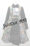 Kurumi Collaboration / TT*KRMゴブランジャンパースカート LL 中黒 I-26-03-10-052-GO-OP-SA-ZI