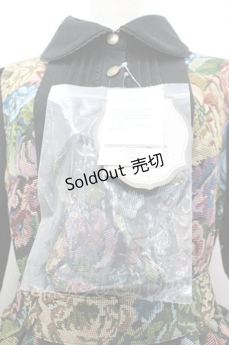 画像3: Kurumi Collaboration / TT*KRMゴブランジャンパースカート LL 中黒 I-26-03-10-052-GO-OP-SA-ZI (3)