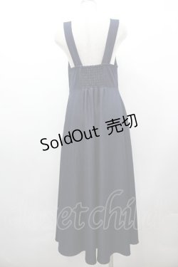 画像2: an another angelus / デニム風ビスチェワンピース  インディゴ I-26-03-10-057-CA-OP-SA-ZI