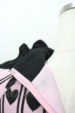 画像3: MILK / ハートレジメンタルワンピース  ピンクＸ黒 I-26-03-10-059-ML-OP-SA-ZI