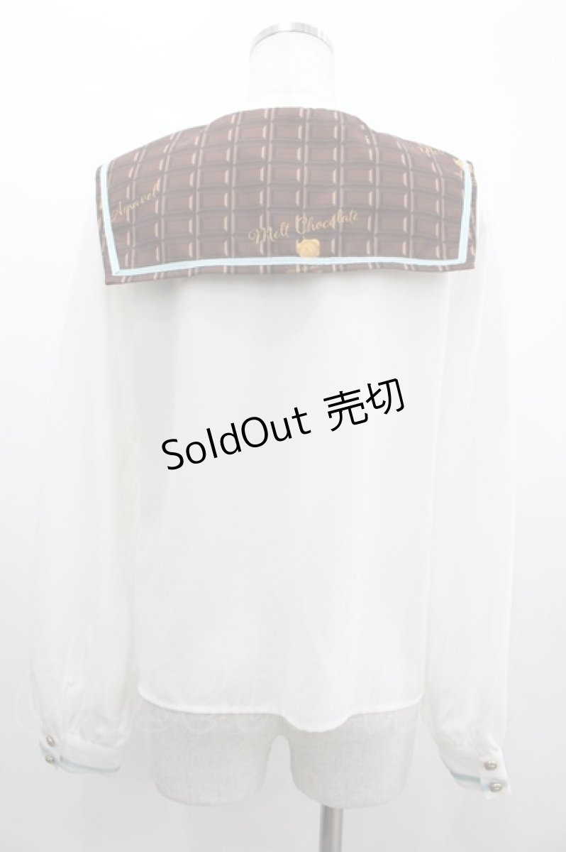 画像2: Amavel / Melt Chocolateブラウス  グリーン I-26-03-10-007-CA-BL-SA-ZI (2)