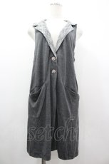 画像1: axes femme / ロングカットベスト M モクグレー I-26-03-10-067-AX-TO-TE-ZI (1)