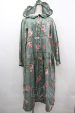 画像1: PINK HOUSE / ジュビリーセレブレーションプリントワンピース  グリーン I-26-03-10-069-LO-OP-SA-ZI (1)