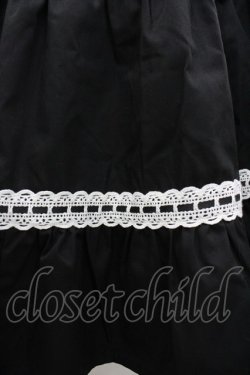 画像3: Eri Aino's collaboration / シャーロットの水曜日スカート L 黒Ｘ白 I-26-03-10-073-PU-SK-SA-ZI