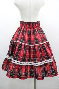 画像2: Eri Aino's collaboration / シャーロットの水曜日スカート L 赤チェック I-26-03-10-074-PU-SK-SA-ZI