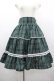 画像1: Eri Aino's collaboration / シャーロットの水曜日スカート L グリーンチェック I-26-03-10-075-PU-SK-SA-ZI (1)