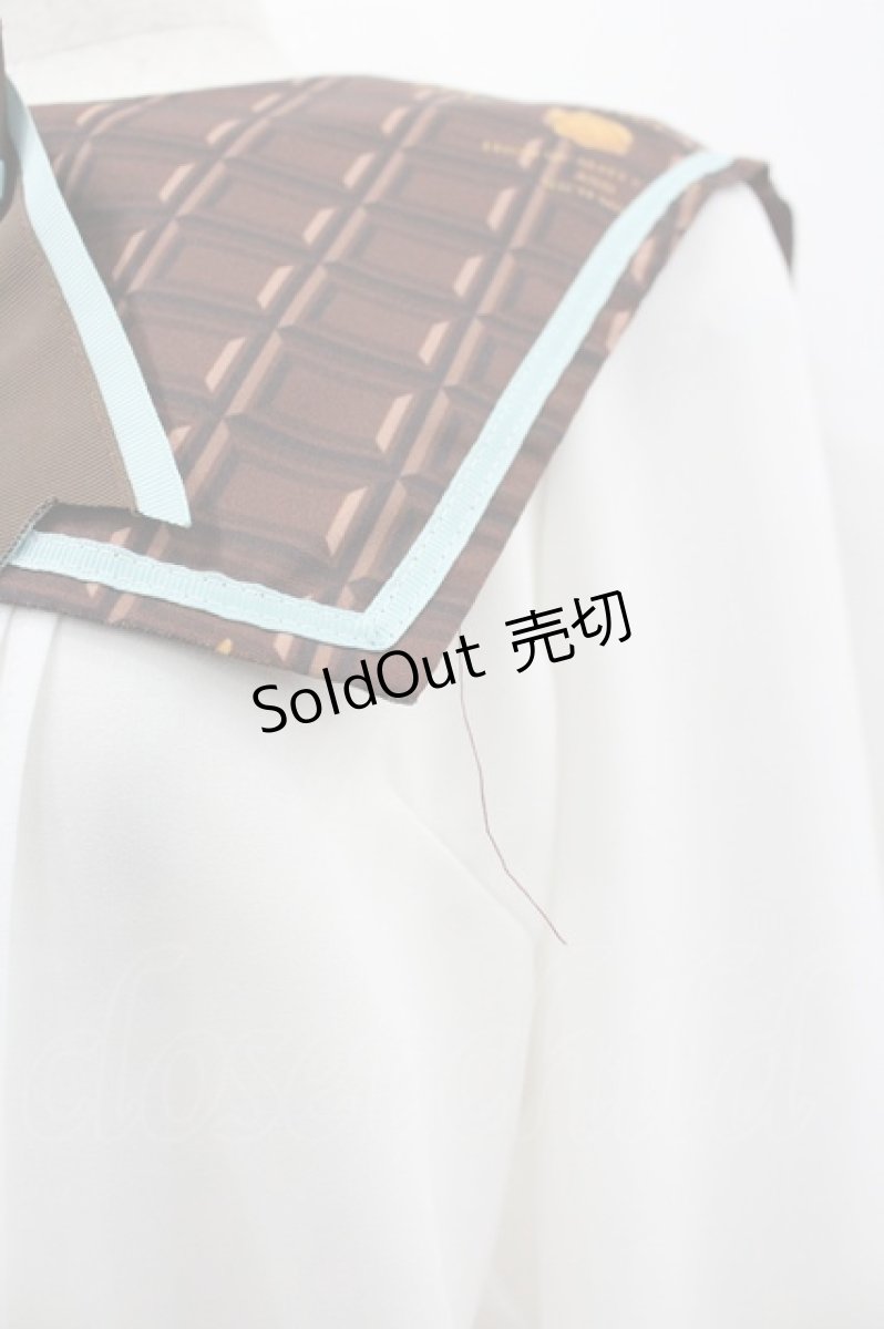 画像5: Amavel / Melt Chocolateブラウス  グリーン I-26-03-10-007-CA-BL-SA-ZI (5)