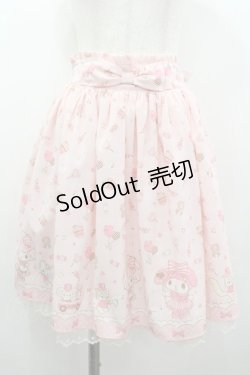 画像1: サンリオ / マイメロディ スイートパレードシリーズスカート M-L ピンク I-26-03-10-077-EL-SK-SA-ZI