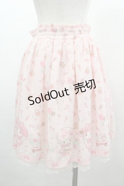 画像2: サンリオ / マイメロディ スイートパレードシリーズスカート M-L ピンク I-26-03-10-077-EL-SK-SA-ZI