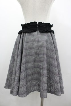 画像2: Secret Honey / ウエストレースアップチェックスカート 8 グレー I-26-03-10-078-CA-SK-TE-ZI