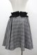 画像2: Secret Honey / ウエストレースアップチェックスカート 8 グレー I-26-03-10-078-CA-SK-TE-ZI (2)