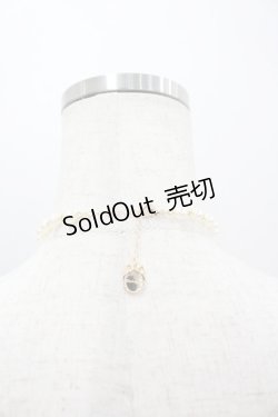 画像2: Chalmiere / ジュエルベリーネックレス  赤Ｘ白 I-26-03-10-089-0-AC-SA-ZI