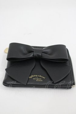 画像1: m petit by misako / サンリオキャラクターズコインケース  黒 I-26-03-10-093-LO-ZA-SA-ZI
