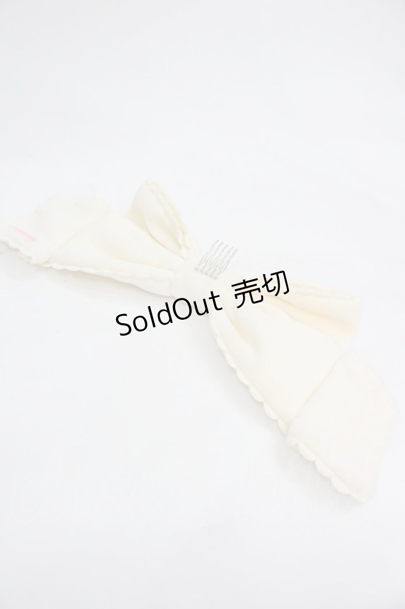 画像3: Angelic Pretty / Dollyヒロインリボンコーム  生成り I-26-03-10-099-AP-AC-SA-ZI (3)