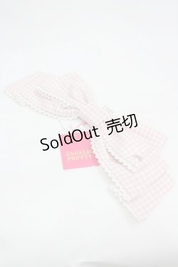 画像2: Angelic Pretty / Dollyヒロインリボンコーム  ピンクチェック I-26-03-10-100-AP-AC-SA-ZI