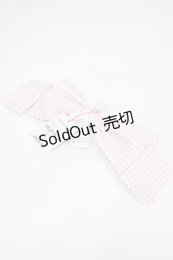 画像3: Angelic Pretty / Dollyヒロインリボンコーム  ピンクチェック I-26-03-10-100-AP-AC-SA-ZI