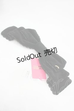 画像2: Angelic Pretty / Dollyヒロインリボンコーム  黒 I-26-03-10-101-AP-AC-SA-ZI