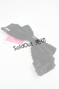 画像3: Angelic Pretty / Dollyヒロインリボンコーム  黒 I-26-03-10-101-AP-AC-SA-ZI