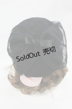 画像1: m petit by misako / AM*NIリボンベレー  黒 I-26-03-10-109-LO-AC-SA-ZI