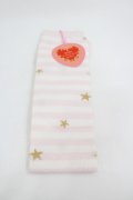 BABY,THE STARS SHINE BRIGHT / スターダストボーダーオーバーニーソックス  ピンクＸ白 I-26-03-10-112-BA-ZA-SA-ZI