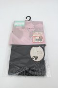 m petit by misako / AMレースアップシアータイツ L~LL 黒 I-26-03-10-113-LO-ZA-SA-ZI