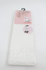 画像1: m petit by misako / ECAMOVKリボンレース  白 I-26-03-10-116-LO-ZA-SA-ZI (1)