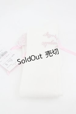 画像2: Angelic Pretty / プリンセスロゴオーバーニー  白Ｘピンク I-26-03-10-118-AP-ZA-SA-ZI