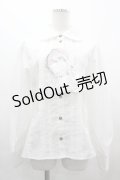 Kurumi Collaboration / ノエル・ド・メモワール ブラウス LL 白 I-26-03-10-013-GO-BL-SA-ZI