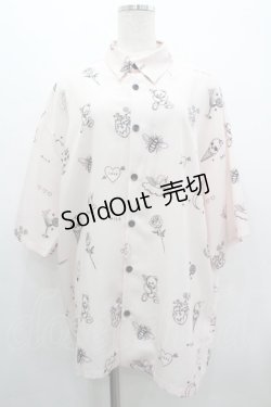 画像1: MILKBOY / TATTOO SHIRTS  ピンクＸ黒 I-26-03-10-024-MB-BL-SA-ZI