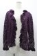 画像1: KANEKO ISAO / 透かしニットカーディガン  パープル I-26-03-10-030-EL-TO-SA-ZI (1)